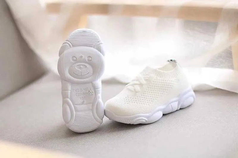 Zapatillas deportivas antideslizantes de suela blanda para bebés, informales, planas, tallas para niños, primavera y verano, M241016_voghion.com