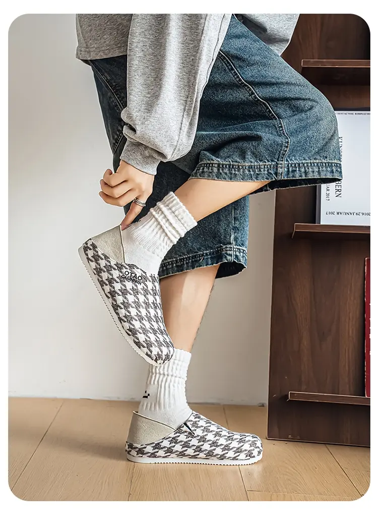 Mules décontractées pour homme chaussures confortables tendances_voghion.com