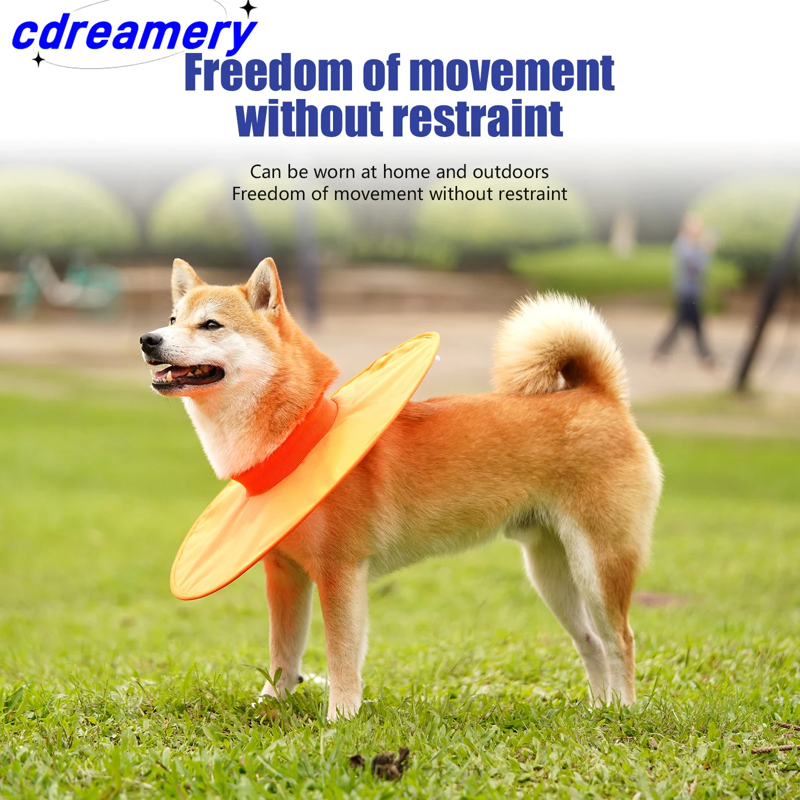 After The Dog Recovers The Collar, The Surgical Anti-bite And Anti-licking Surgical Wound Adjustable Breathable Collar Is A Small And Large Dog Access_voghion.com