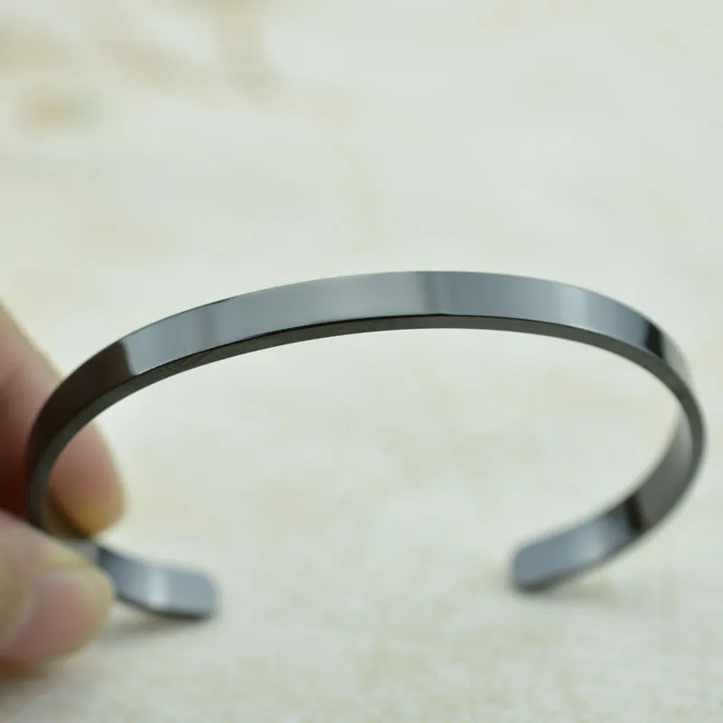 Bracciale rigido in acciaio inossidabile per donna e uomo_voghion.com