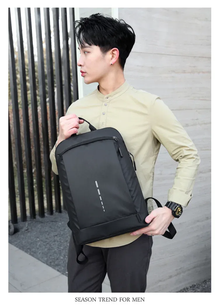 Waterproof Ultra Lightweight Back For Men Backpacks Book Bag Men's Stylish 15.6 Notebook Backpack_voghion.com