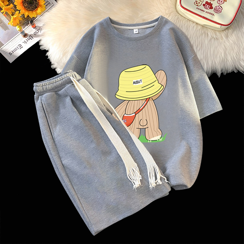 Women's Casual Sports Short Sleeve Running Set For Ladies_voghion.com