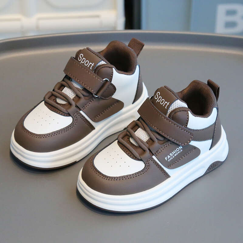 SHLIANG Children's Sports Shoes Spring Autumn Unisex Versatile Kids Sneakers For Girls High-top Fashion Non-slip Boys Causal Sneakers Y0329_voghion.com