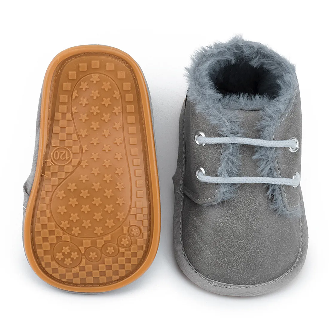 Botines de nieve de invierno para bebé, cálidos y esponjosos, Happysteps, botas para niño y niña, suela de goma, antideslizantes, suaves, para recién nacidos_voghion.com