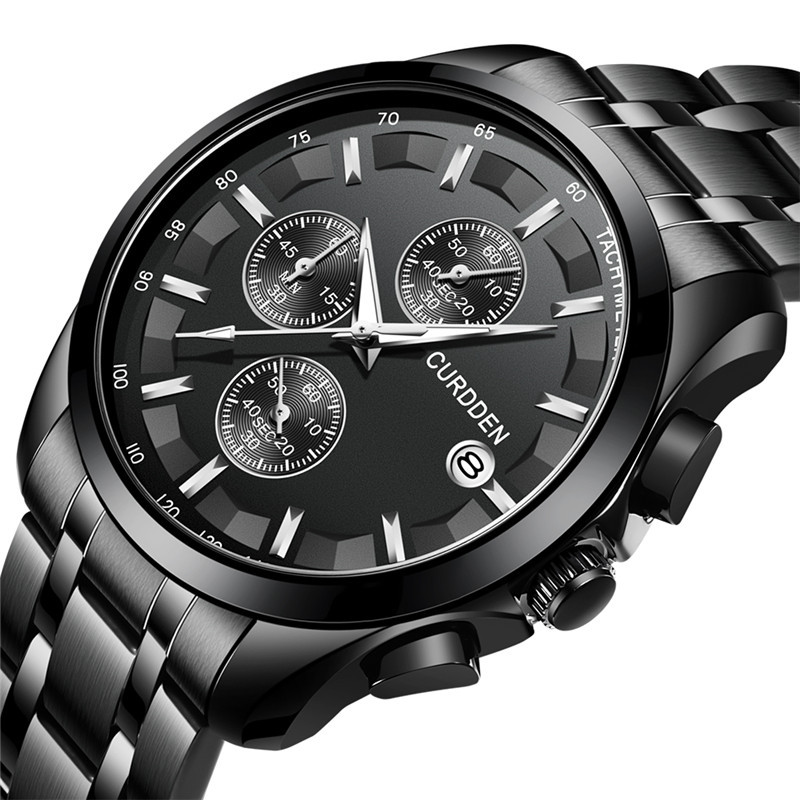 CURDDEN Muški jednostavni kvarcni satovi s datumom i datumom_voghion.com