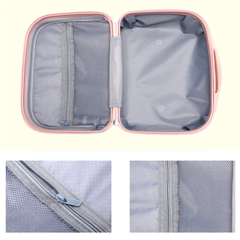 Grande capacité Lae Makeup 2023, trousse de toilette de voyage étanche, organisateur, pochette de bain, rangement de cosmétiques pour femmes et hommes_voghion.com