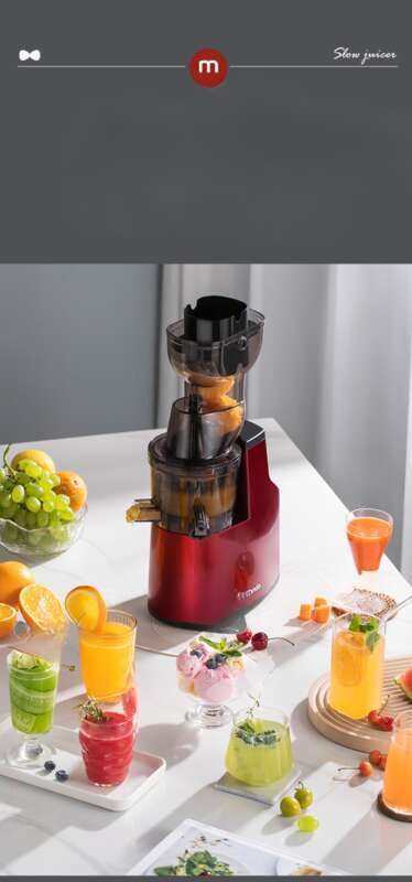 Mengda Juicer, Rester Separation, Juice Extractor, Husholdnings Fuldautomatisk gavemaskine med stor diameter_voghion.com