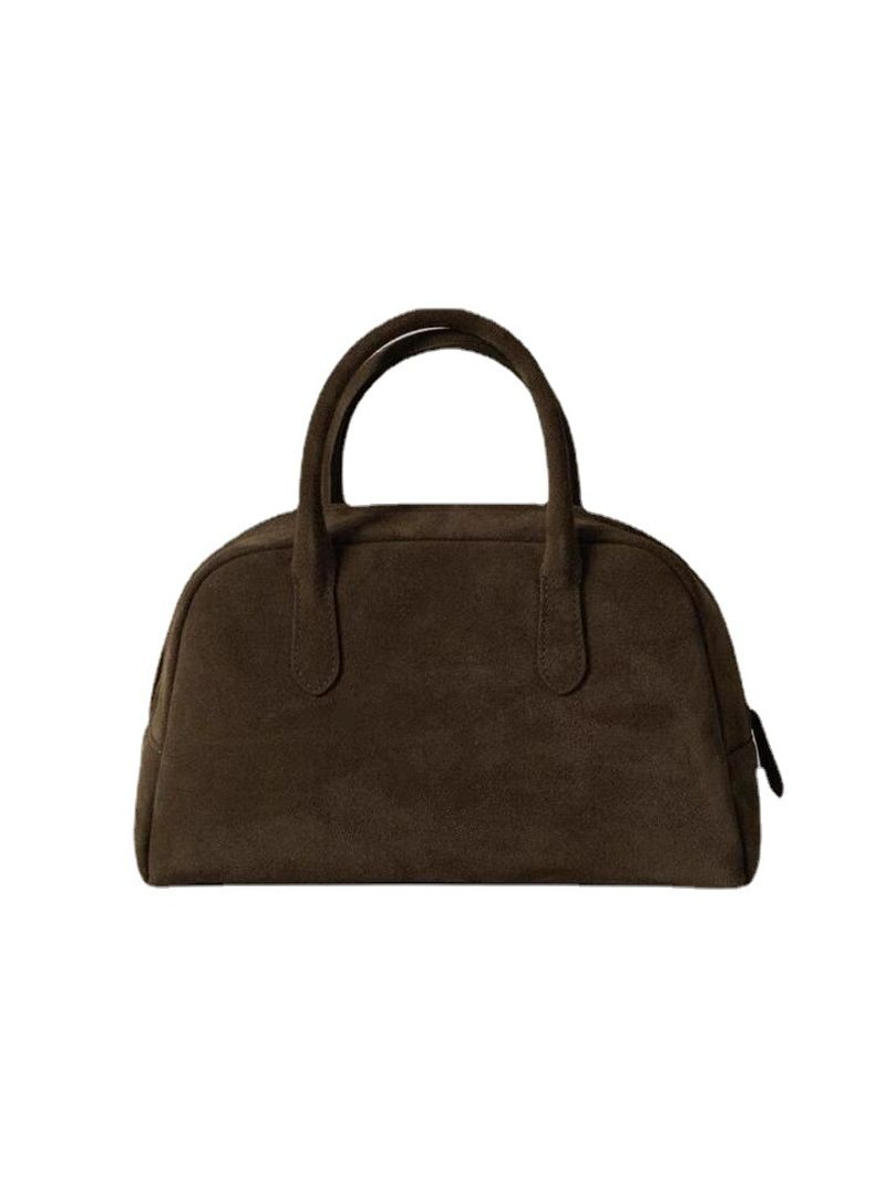 Nischen-Bowgtasche aus Leder für Damen mit großem Fassungsvermögen_voghion.com