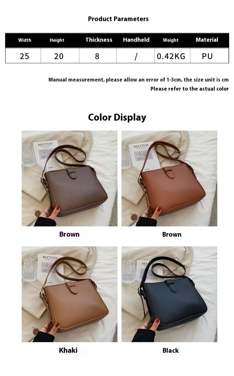 2024 Neue High-End-Tasche mit großem Fassungsvermögen für Damen, modische einfache, lässige Beuteltasche, im Internet_voghion.com
