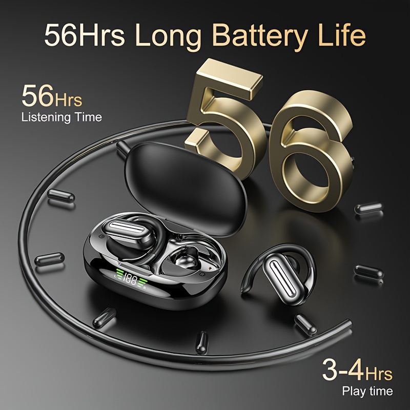 Trendy And Stylish Latest Beautiful Long-lasting LED Light Chip Can Listen To Music For 5-6 Hours, With A Battery Life Of 20 Hours. Perfect Wireless _voghion.com