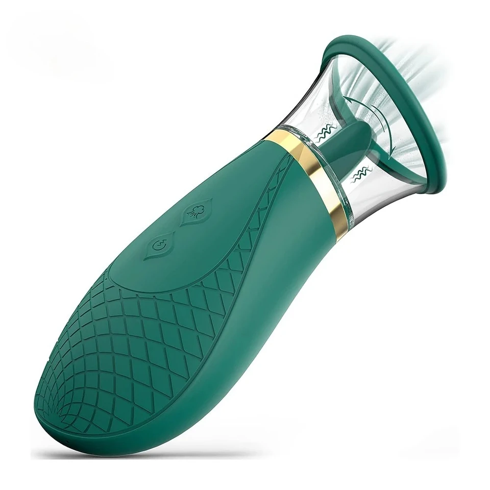 Klitorisvibrator Mit Zungenstimulation Und Brustwarzenmassage_voghion.com