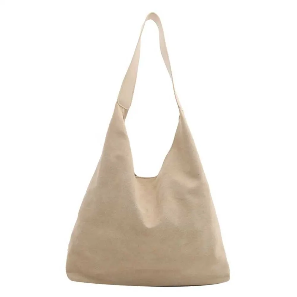 Borsa da designer Borsa da viaggio alla moda retrò in pelle scamosciata grande capacità alla moda per biancheria intima semplice borsa a tracolla Y241115_voghion.com