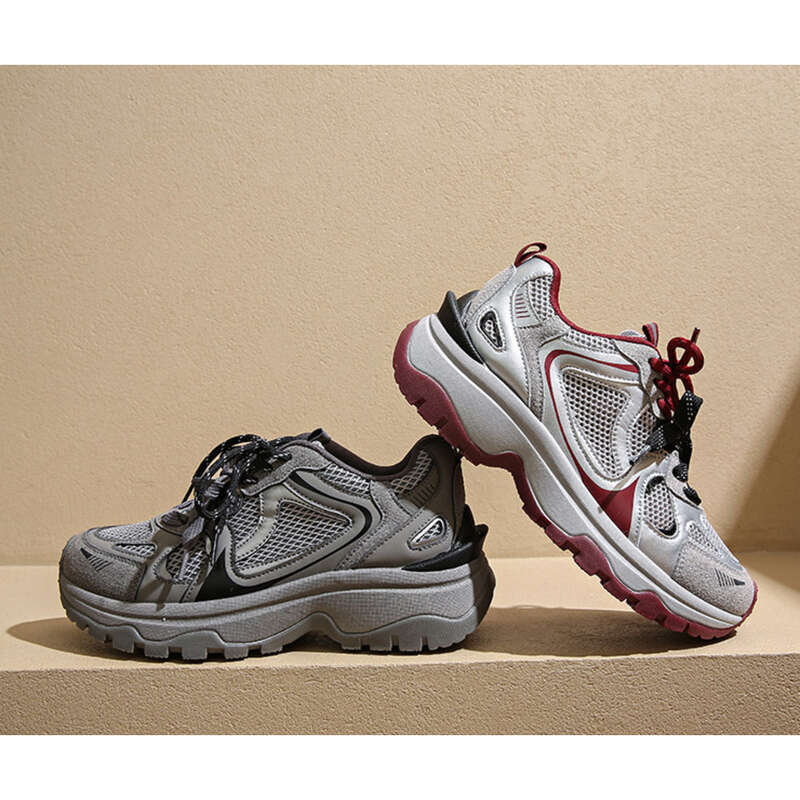 Damen Laufschuhe Atmungsaktive Freizeitschuhe Mit Dicker Sohle_voghion.com