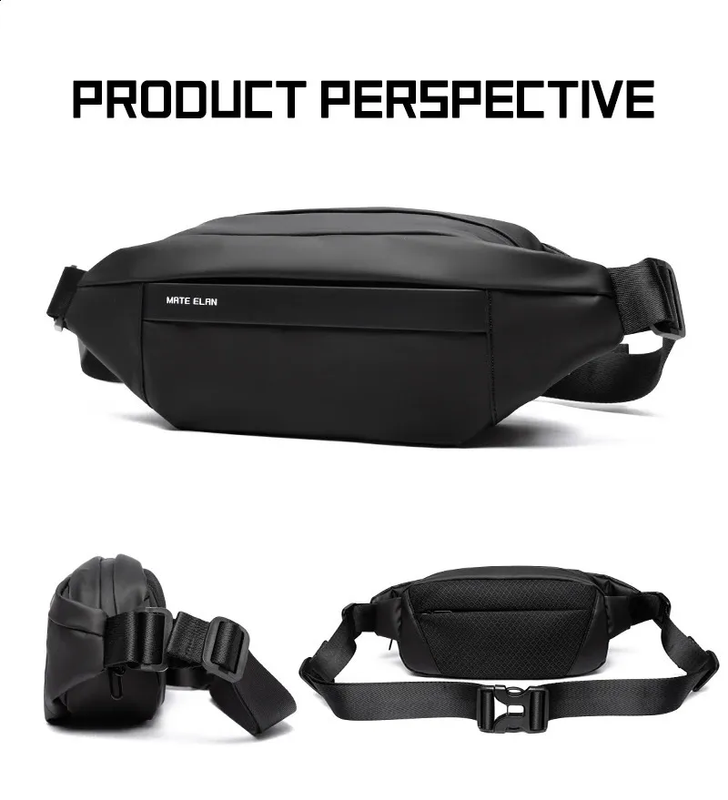 Riñonera hombre impermeable para deporte y viaje_voghion.com
