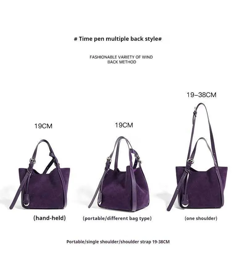 Geantă de designer vintage, capacitate mare, pentru femei, nouă, versatilă, Messenger, la modă, cu un singur umăr, Y241118_voghion.com