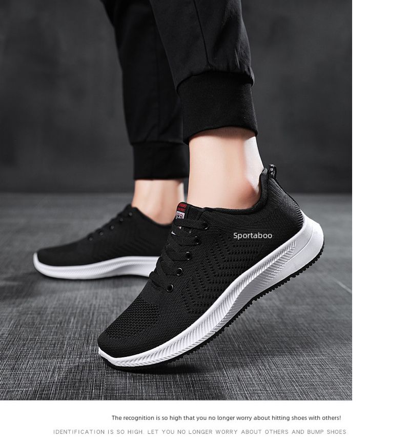 Shoes Wholesale 2023 Autumn Comfortable Breathable Fly Wov M's Fashion Wear-resistant Running Shoes Casual Sneaker_voghion.com