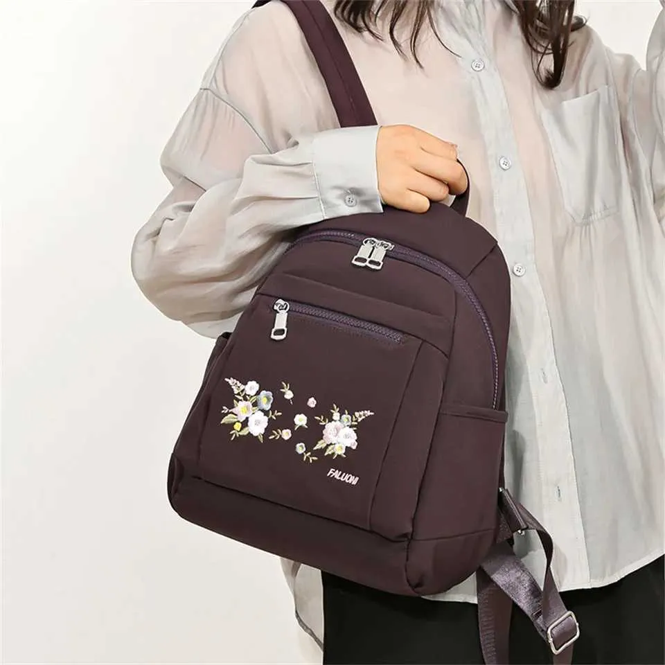 Sacs à dos tendance pour femmes Sacs à dos tendance de haute qualité pour femmes Sacs à dos de grande capacité Oxford imperméables pour femmes Voyage de loisirs_voghion.com