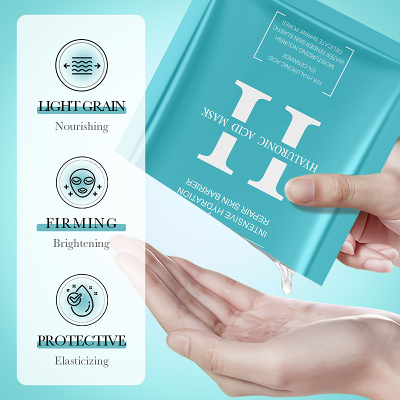Maschera viso idratante intensiva e nutriente all'acido ialuronico BIOAOUA_voghion.com