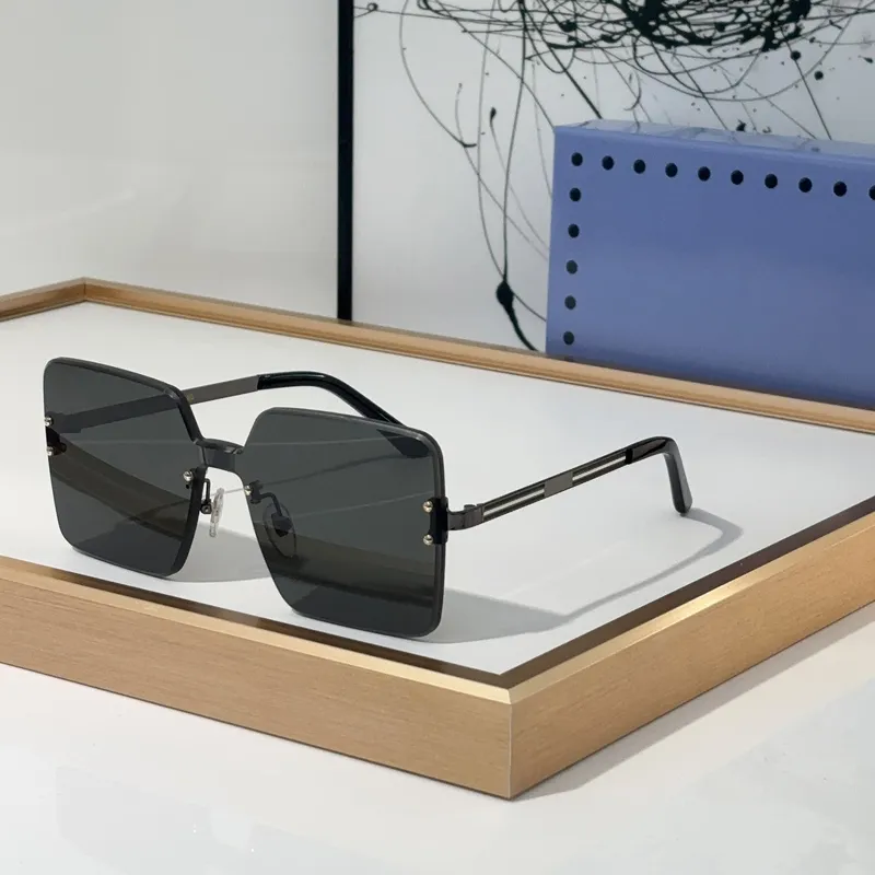 Lunettes de soleil de marque pour femme et homme, verres solaires tendance, pour couple, G1623, avec boîte, montures vintage_voghion.com
