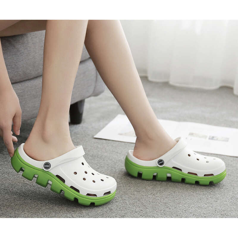 Scarpe da grotta da donna alla moda morbide antiscivolo edizione coreana coppia di studenti che indossano suola spessa da uomo spiaggia_voghion.com