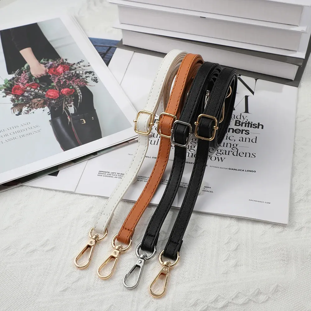 Accessori in pelle PU lunghi 125 cm per borse 1,2 cm di larghezza per borsa a tracolla tracolla di ricambio per borse 240821_voghion.com
