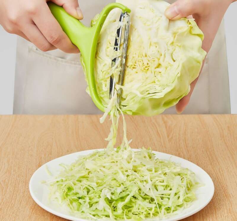 【 32000 People's Collection 】 Scraper And Wiper, Japanese Purple Shredder, Large Wide Mouth Cabbage Shredder_voghion.com