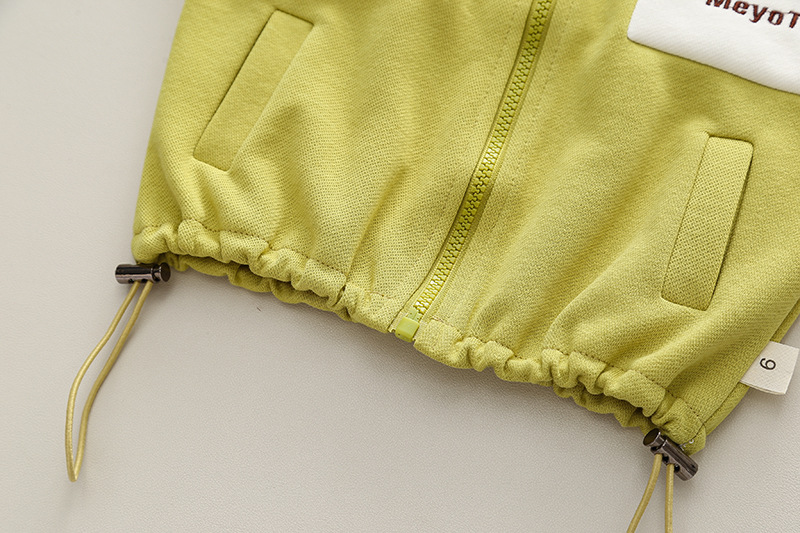 Mother&Kids Borsa da lettera per ragazzo Set di felpe con cappuccio per bambini alla moda in due pezzi con cerniera_voghion.com