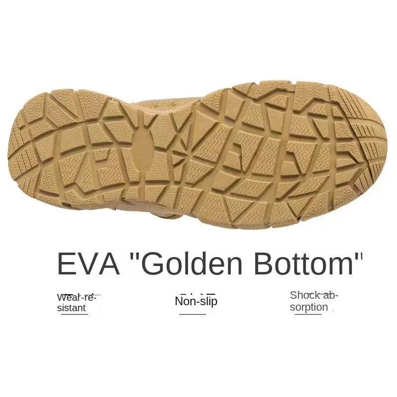 Tactical Boots For Men Durable Hiking Shoes Desert Combat Style_voghion.com