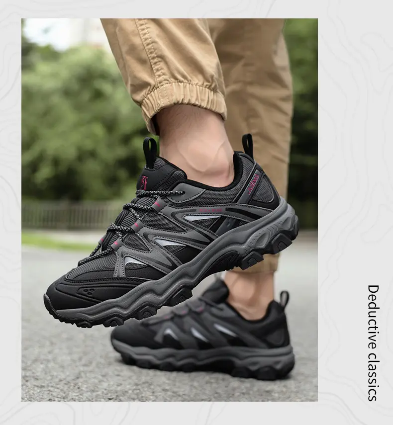 Outdoor Stable Hiking Shoes, All-season Breathable Hiking Shoes, Trendy And Comfortable Casual Shoes_voghion.com