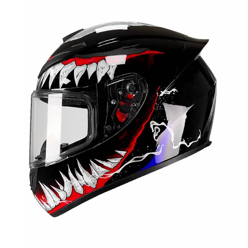 Casco integrale universale per auto elettrica premium transfrontaliera da uomo e da donna, estivo, quattro stagioni_voghion.com