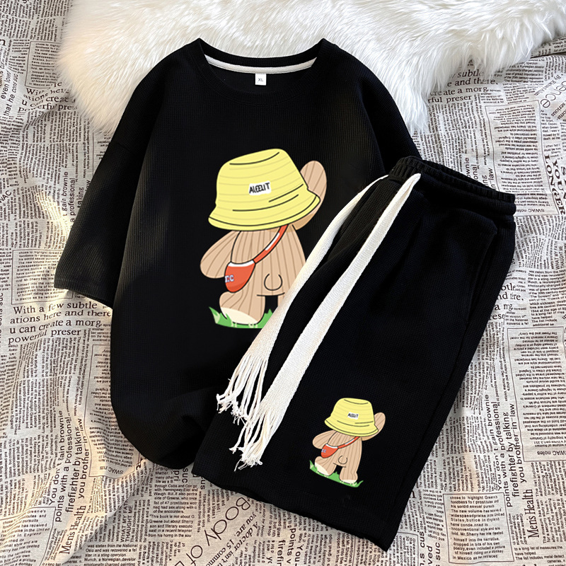 Women's Casual Sports Short Sleeve Running Set For Ladies_voghion.com