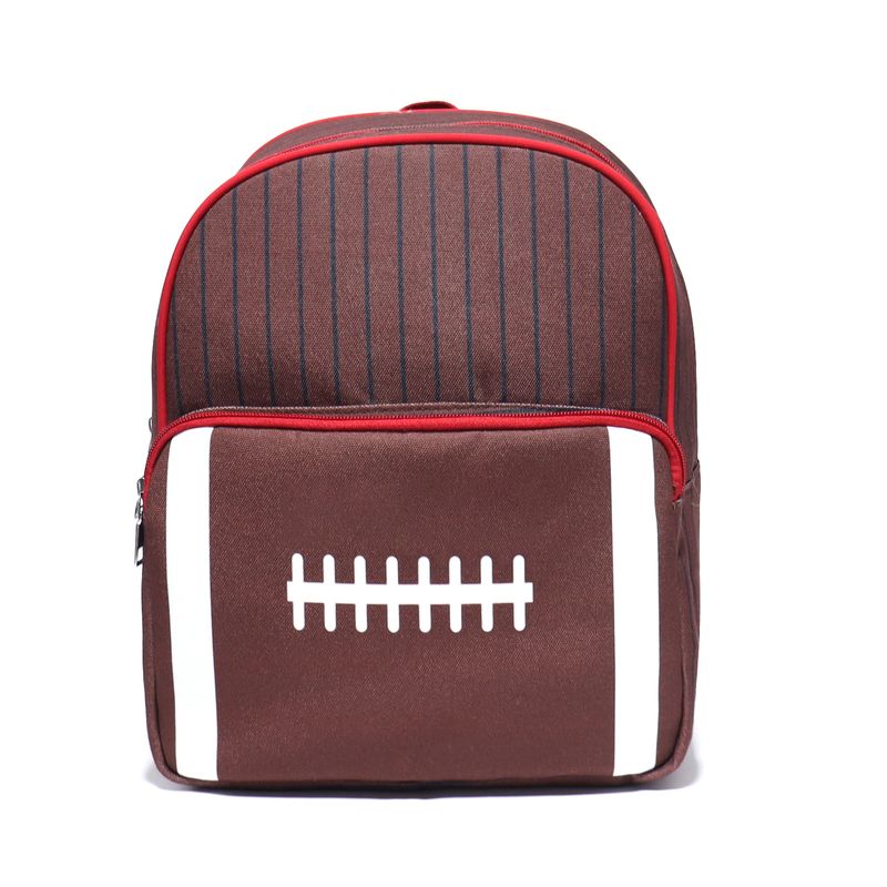 Rugby-Gepäcktasche maior Kapazität, modische tragbare Sport-Fiesstasche, Reisetasche mit gestreiftem Canvas-Druck_voghion.com