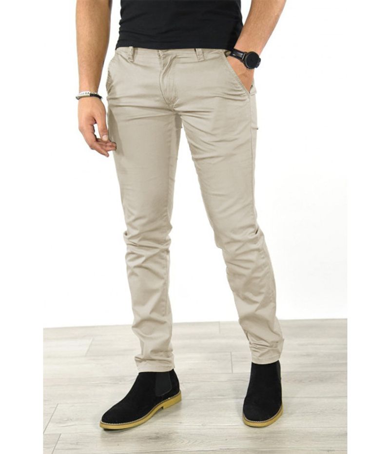 Einfarbige Business-Freizeithose für Herren_voghion.com
