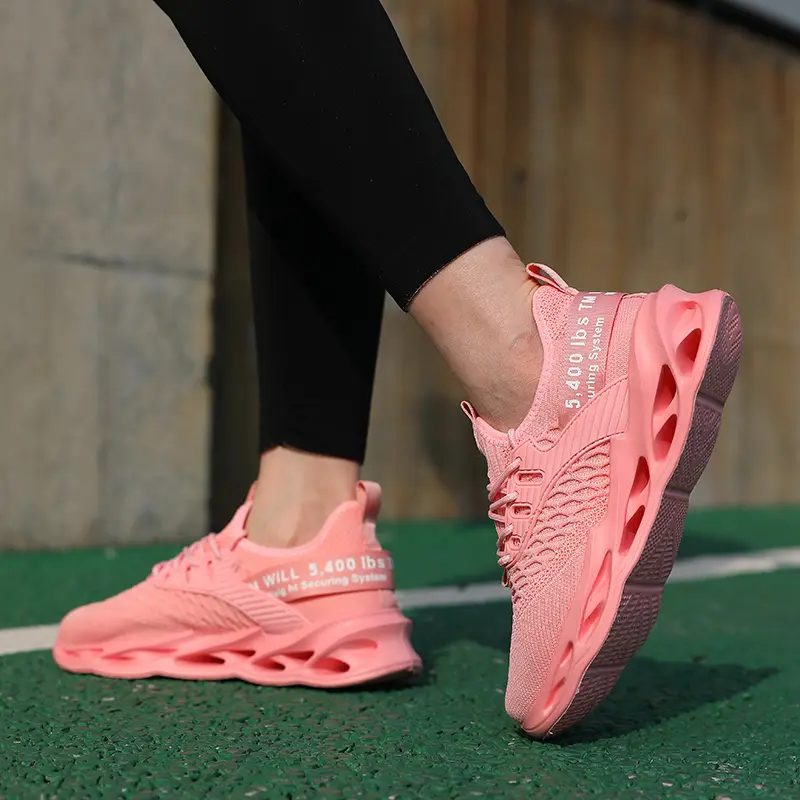 Chaussures de running homme baskets décontractées blanches_voghion.com