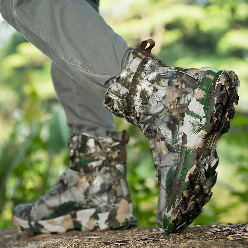Tactical Hiking Boots For Men Waterproof Camouflage Safety Shoes_voghion.com