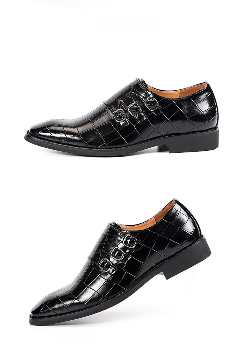 Ανδρικά επαγγελματικά casual φόρεμα Oxfords επίσημα παπούτσια με κορδόνια για γραφείο, πάρτι και καθημερινά ρούχα_voghion.com