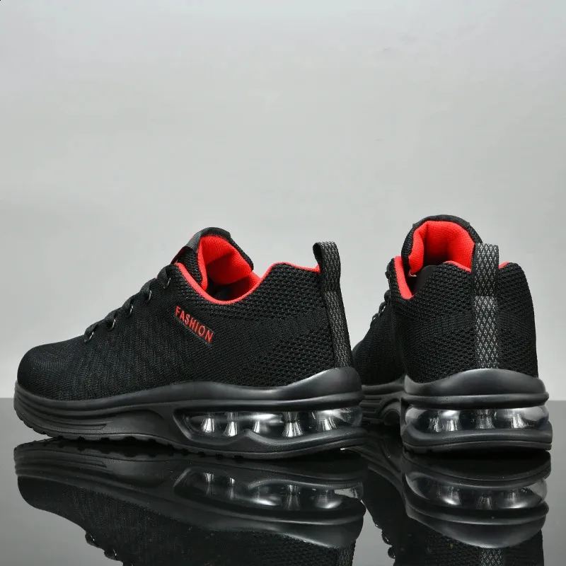 Men's Running Shoes Lightweight Breathable Mesh Trainer Sport_voghion.com