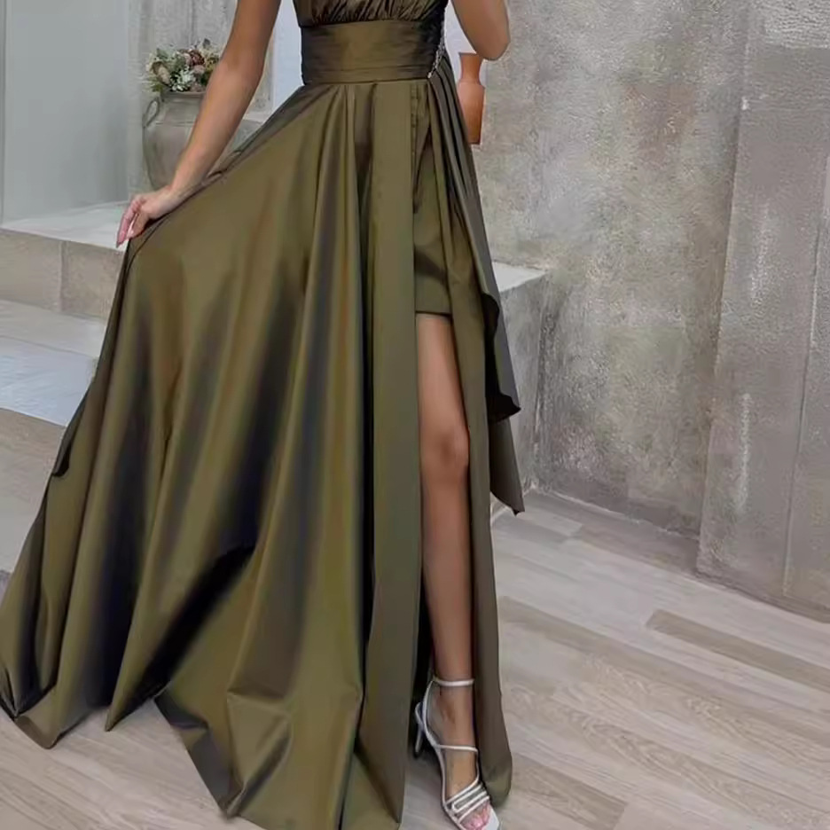 Rochie elegantă pentru femei, rochie lejeră la modă de toamnă_voghion.com