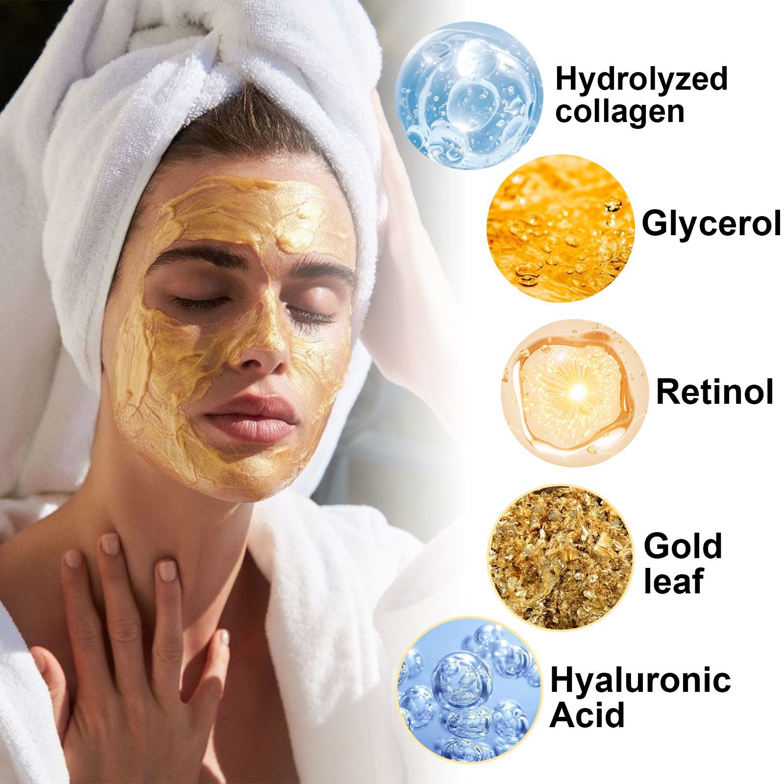 La mascarilla facial con retinol de Jayswing limpia profundamente los poros, reduce las líneas finas, tensa la piel y la hidrata._voghion.com