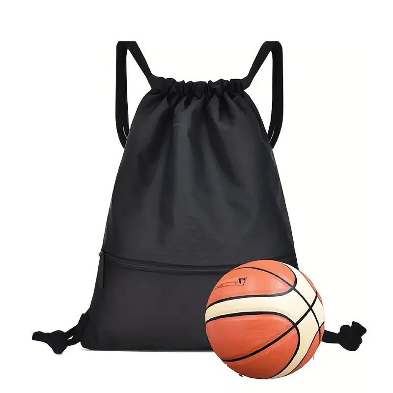 Portable Drawstring Lightweight Foldable Backpack Outdoor Travel Sports Bag For Men Women_voghion.com
