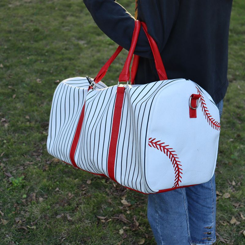 Neue Baseball-Reisetasche mit großem Fassungsvermögen, PU-Griff, Schultergurt, Gepäcktasche, grenzüberschreitende,_voghion.com