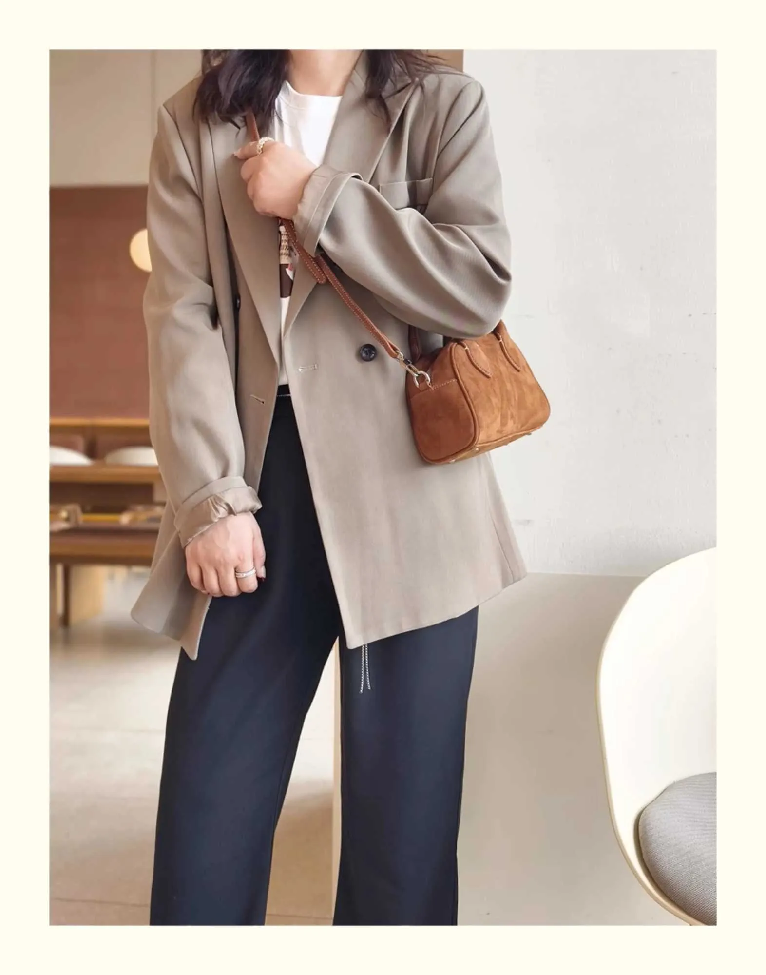 Suède pillow crossbody tas dames retro echt lederen handtas_voghion.com