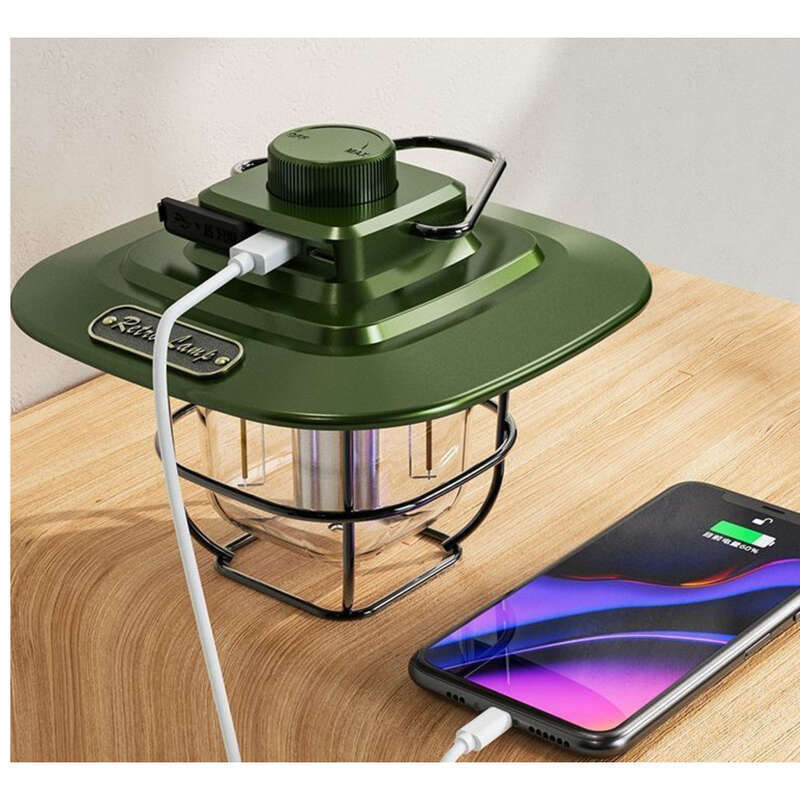 New Outdoor Multi Functional Rechargeable Camping Portable Warm Atmosphere Light Nostalgic Horselight_voghion.com