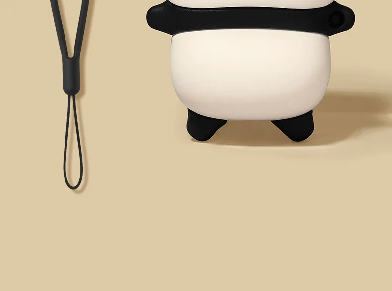 Generic Silicone Protective Case Cute Lying Panda For Airpods Pro 2nd Gen 3 4_voghion.com