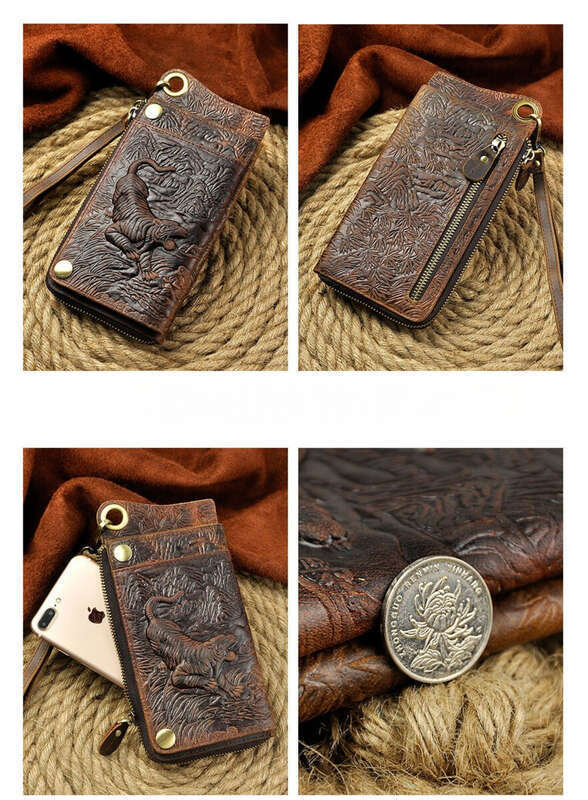 Leather Wallet, Handbag, Card Bag, Women's Bag, Sports Bag, Men's Bag, Multifunctional Large Capacity, Stylish And Beautiful
_voghion.com
