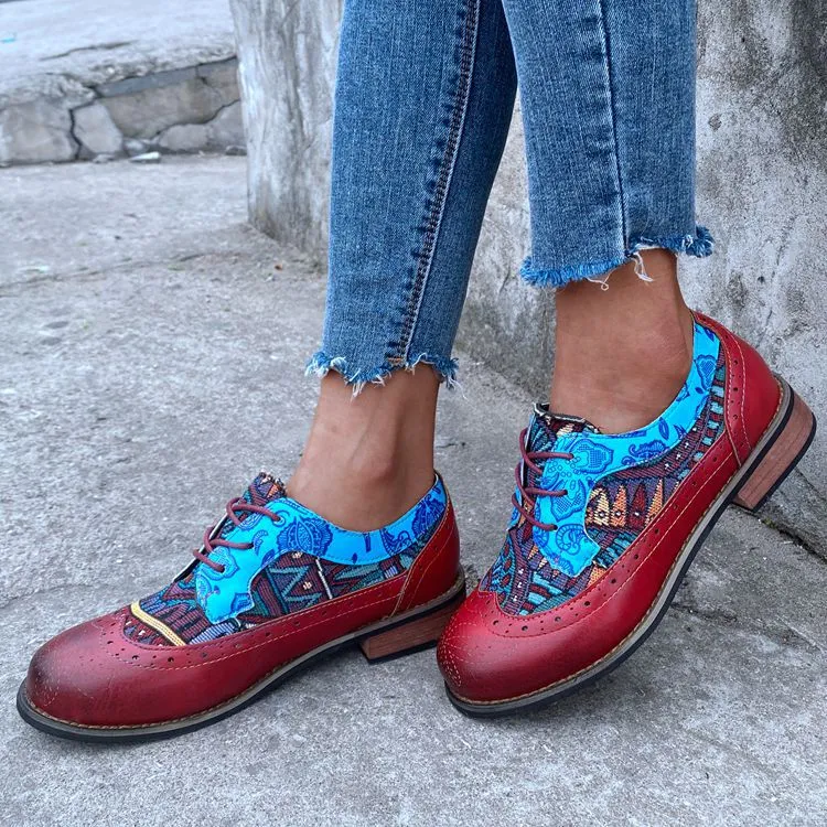 Scarpe brogue casual comode per uomo e donna running sneakers_voghion.com