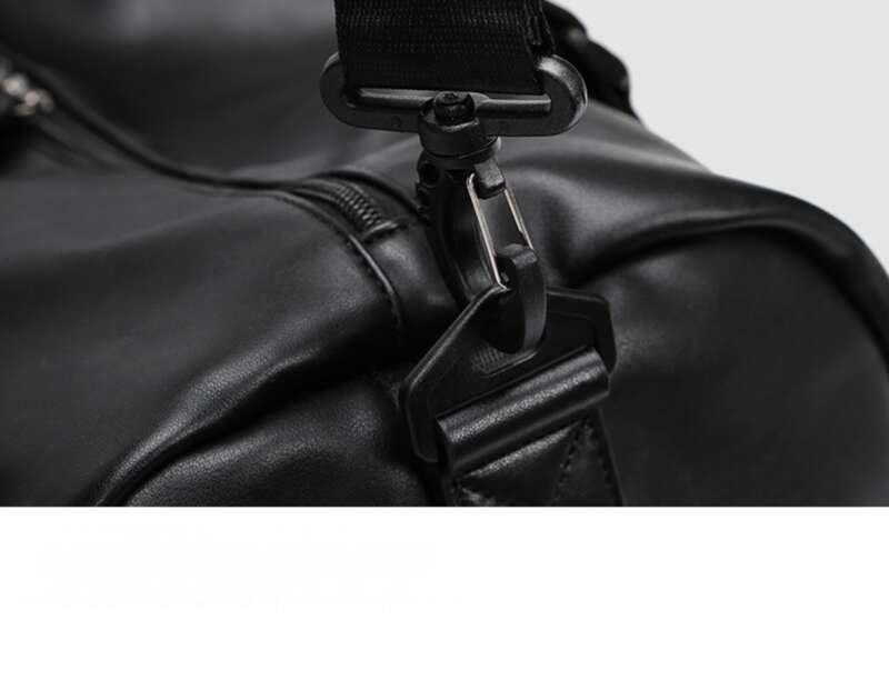 Bolso deportivo impermeable para hombre, bolso bandolera informal de viaje, bolso deportivo de cuero resistente al agua y al agua._voghion.com