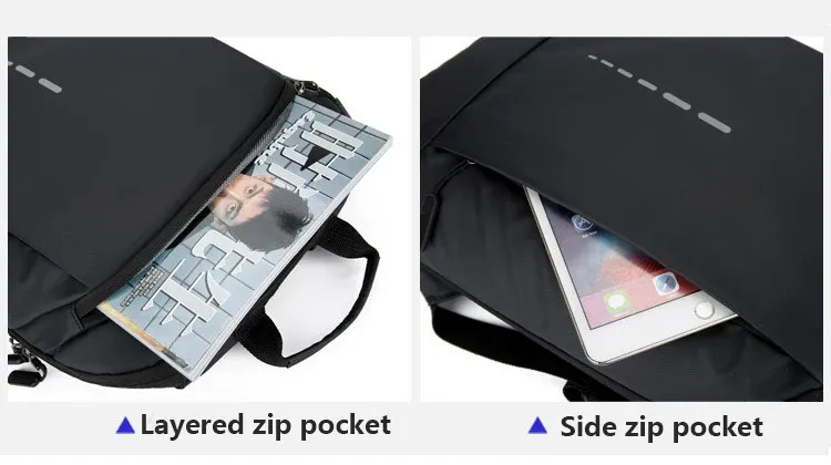 Waterproof Ultra Lightweight Back For Men Backpacks Book Bag Men's Stylish 15.6 Notebook Backpack_voghion.com