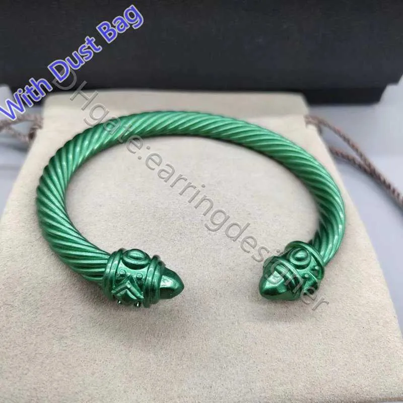 Twisted Cable Bangle Bracelet For Men 14k Gold Fine Jewellery_voghion.com