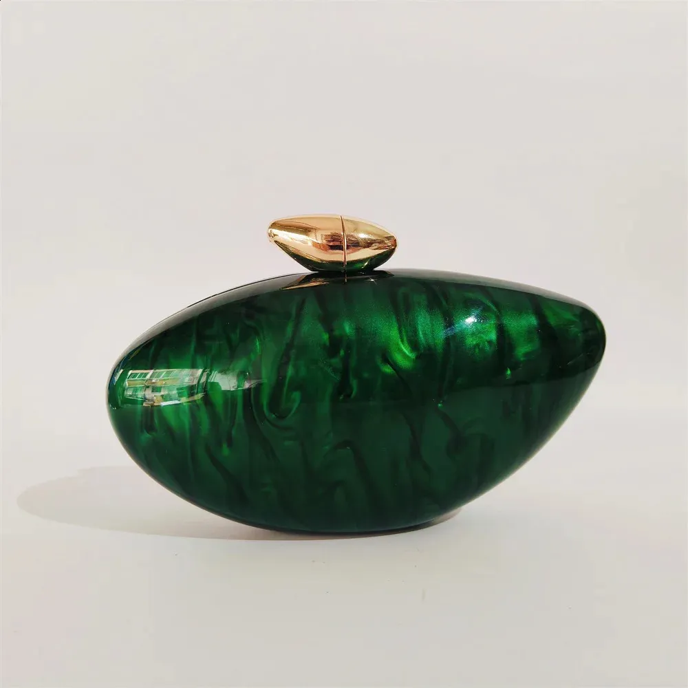 Mini Marmor Grün Perle Acryl Frauen Shell Box Kupplungen Geschenk Pro Kleine Abend Minaudiere Taschen Hochzeit Braut Handtaschen_voghion.com